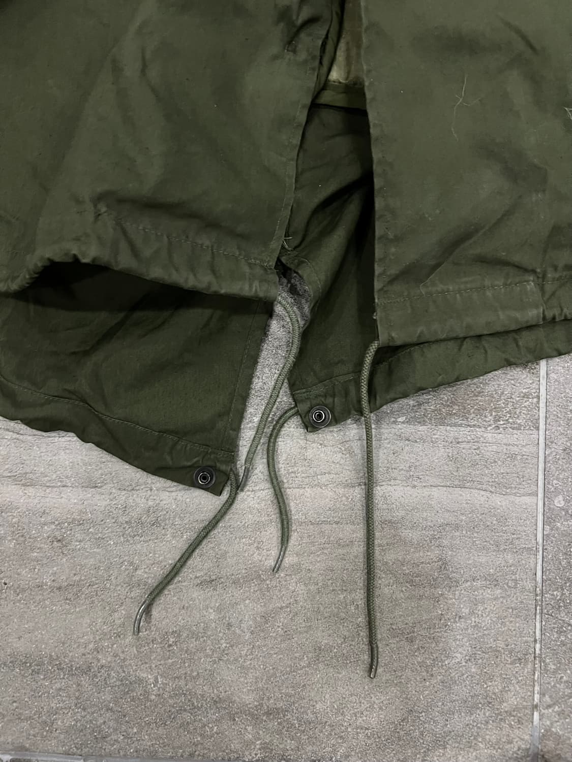 (M) M65 피쉬테일 오리지널 개파카 상품이미지8