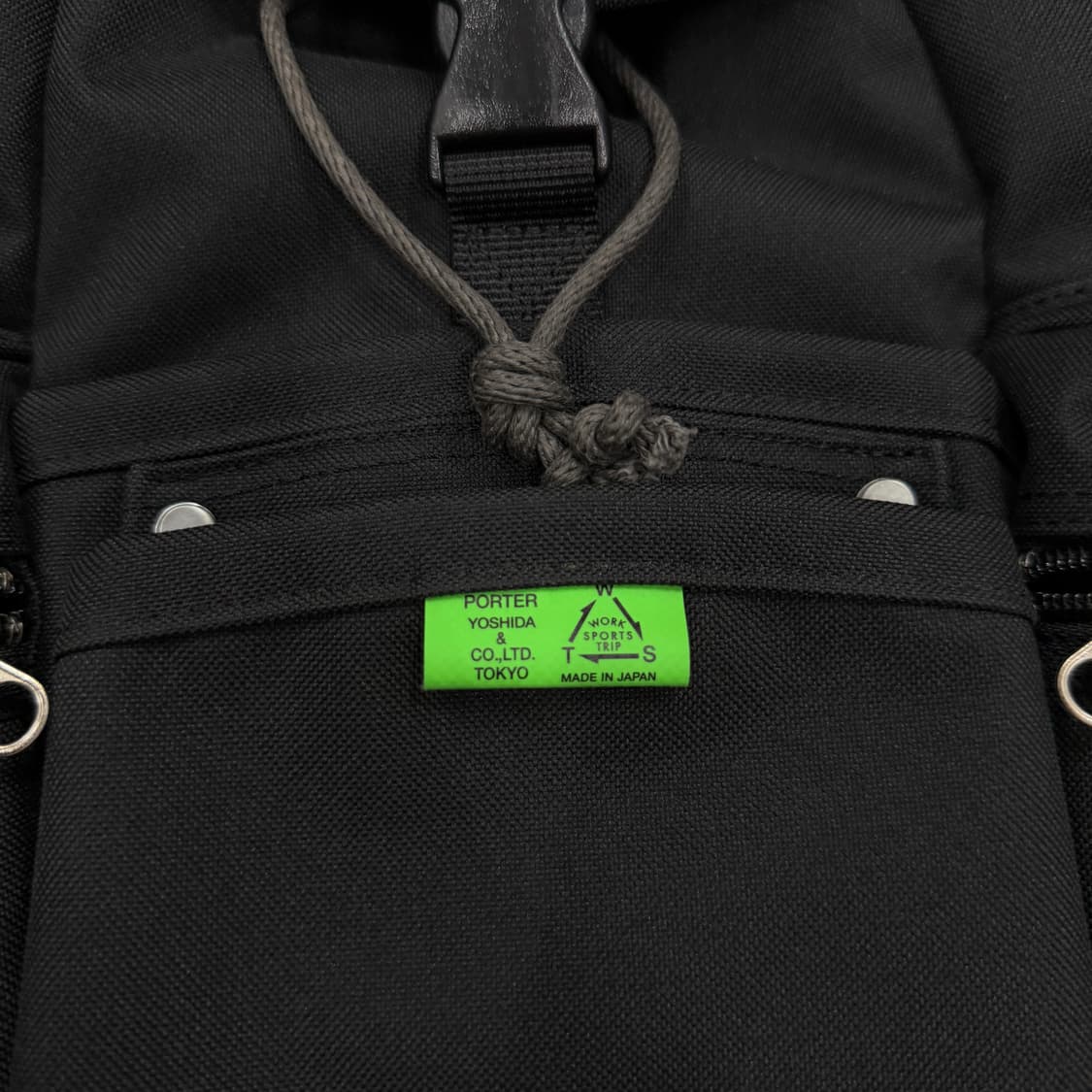 요시다포터 유니온 럭색 복조리 백팩 가방 블랙 상품이미지5