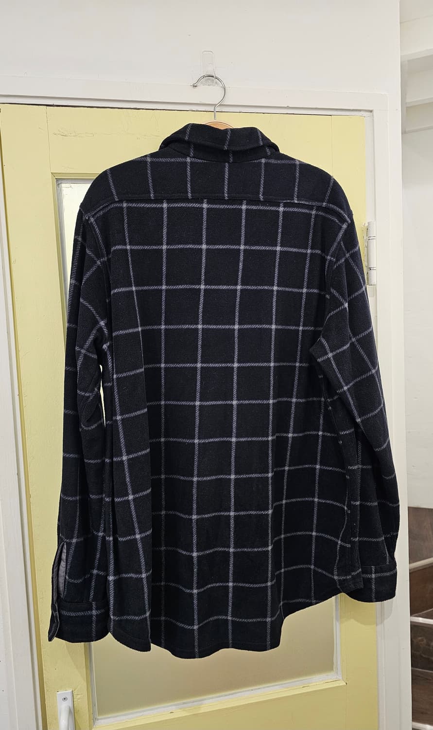 Japan 블랙 체크 플란넬 셔츠 상품이미지4