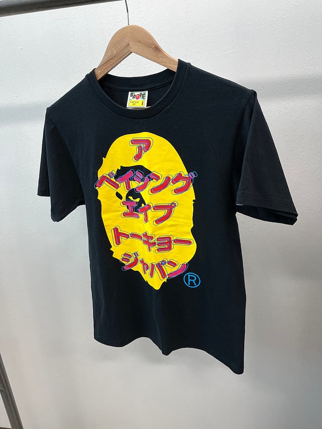 여) 베이프 프린트 반팔티  상품이미지1