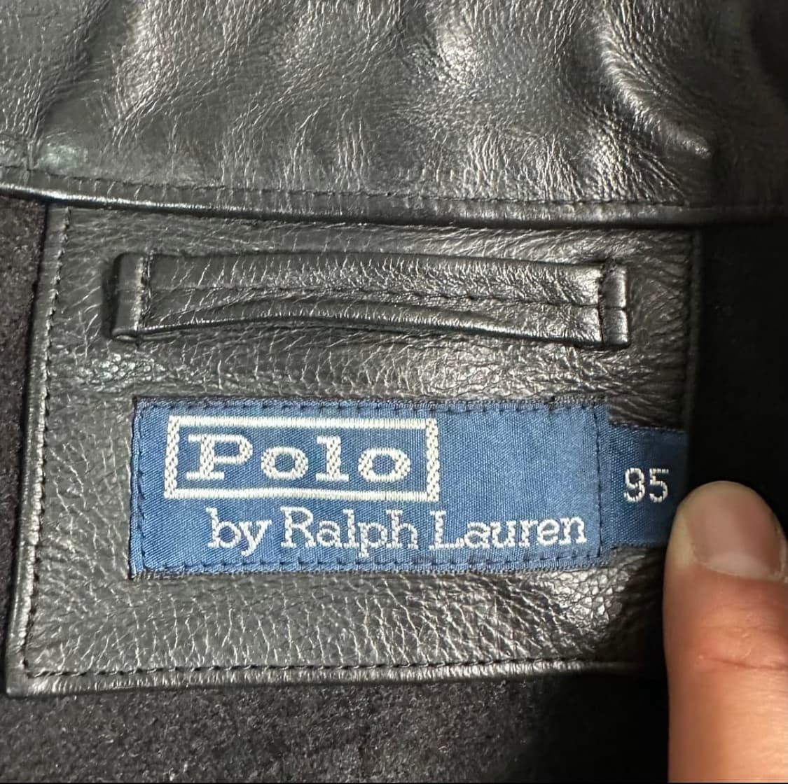  Polo Cow Leather Black Carcoat 상품이미지7