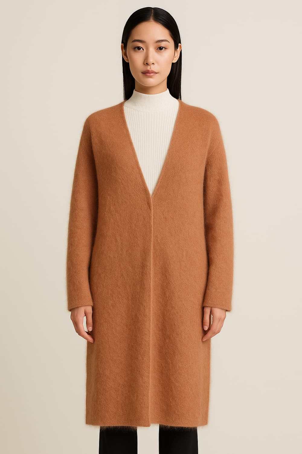 찰라얀 Chalayan 애프리콧 브라운 코트 보그 런웨이 감성 희귀템55 상품이미지1