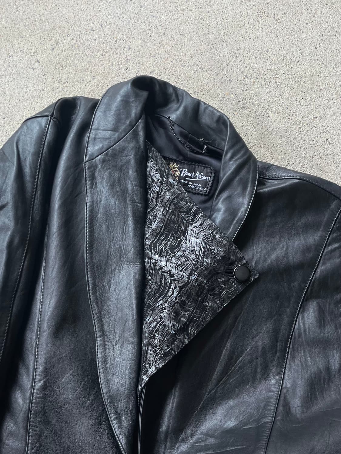 Black two way dolman sleeve jacket 상품이미지4