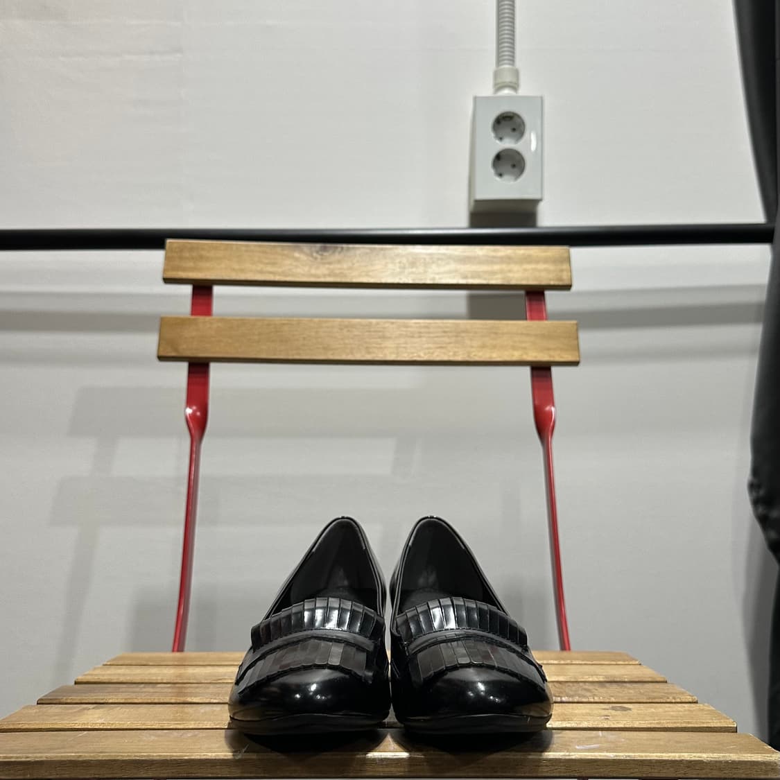 235) 가이거 구두 여성 여자 구두 블랙 테슬 구두 상품이미지2