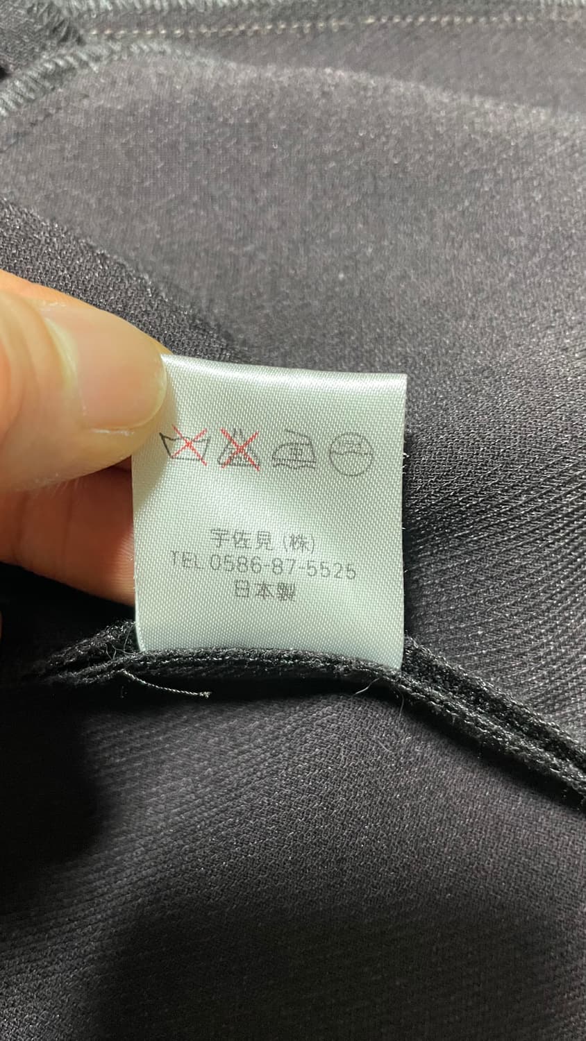 JPN 00s 일본 빈티지 y2k 모리걸 딥브라운 블랙 미니멀 자켓 상품이미지10