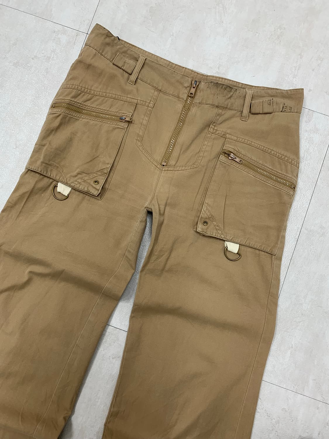 mouthvalley 베이지 카고 팬츠 #611 상품이미지2