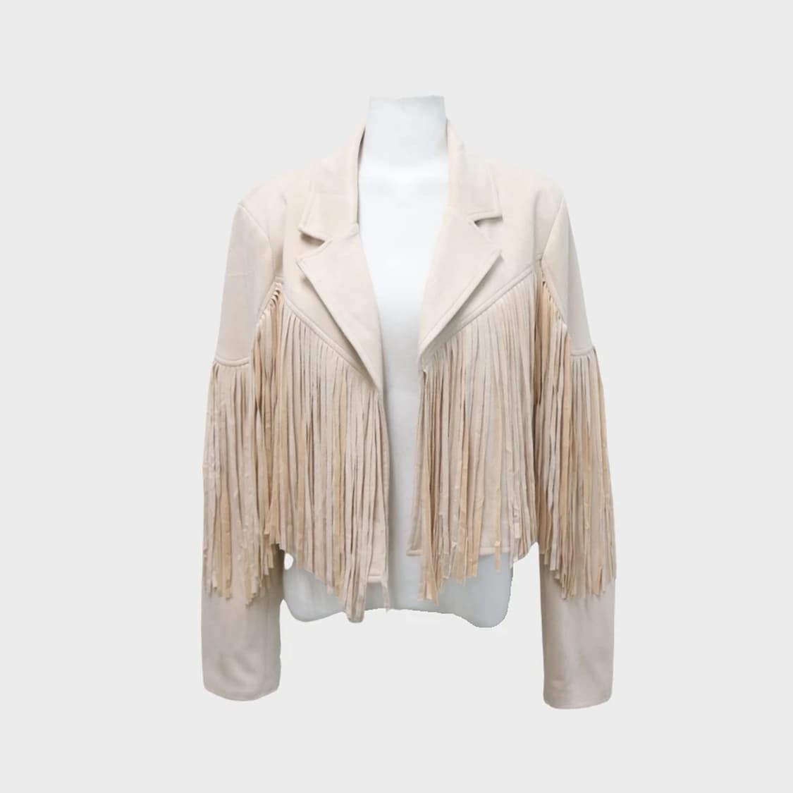 SAINTS & HEARTS 태슬 페이크 레더 자켓 66289 상품이미지1