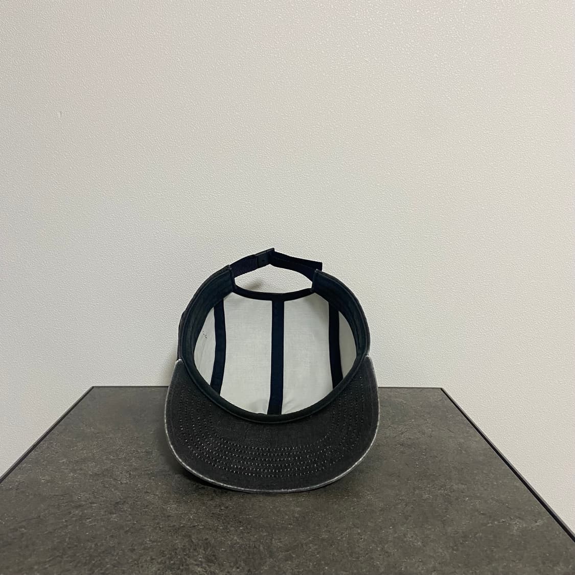 (OS) 슈프림 박스로고 캠프캡 모자 밀리터리 카고 워시드 블랙 상품이미지5