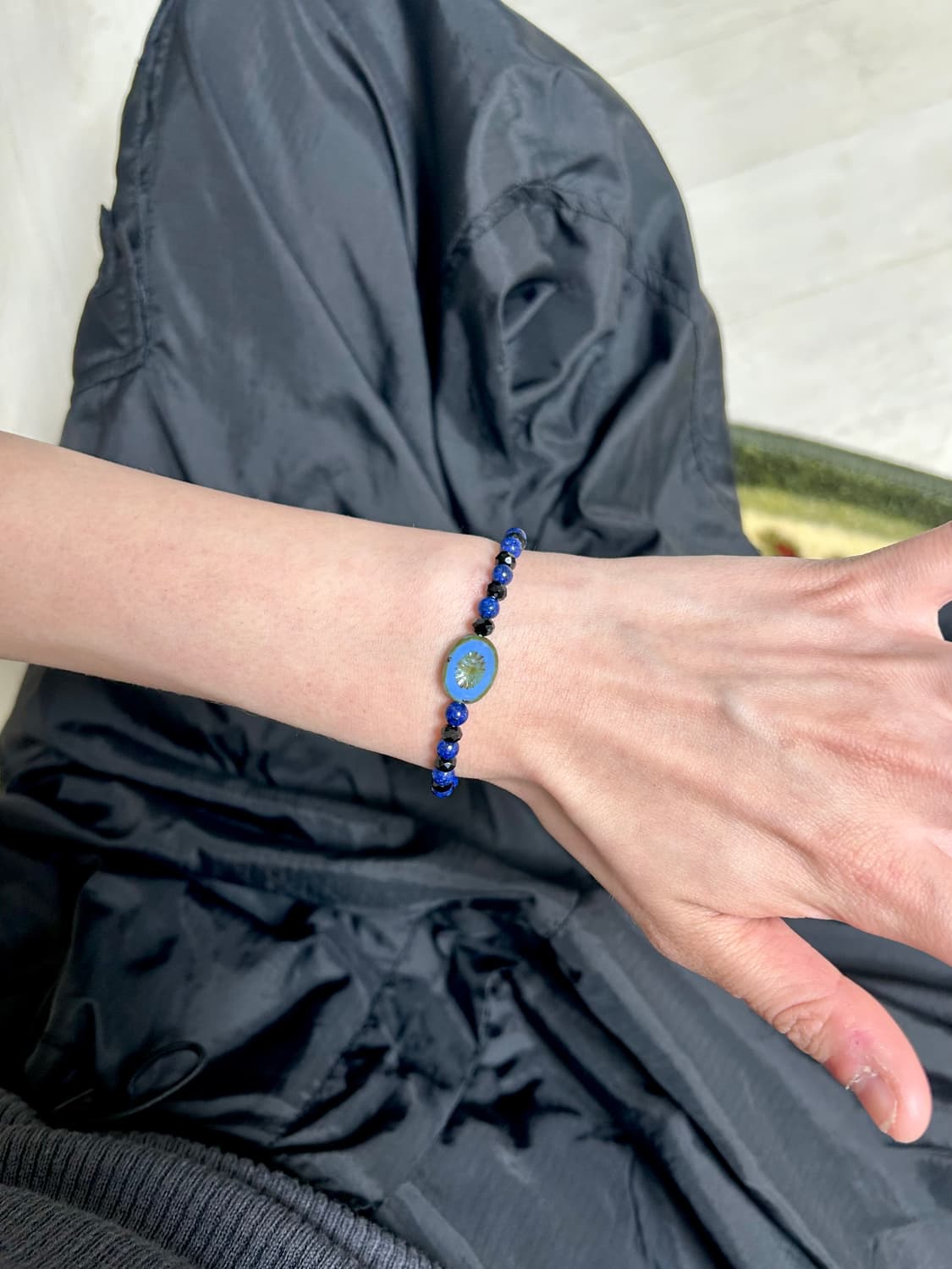 [핸드메이드] • 팔찌 • 조각난 밤 상품이미지3