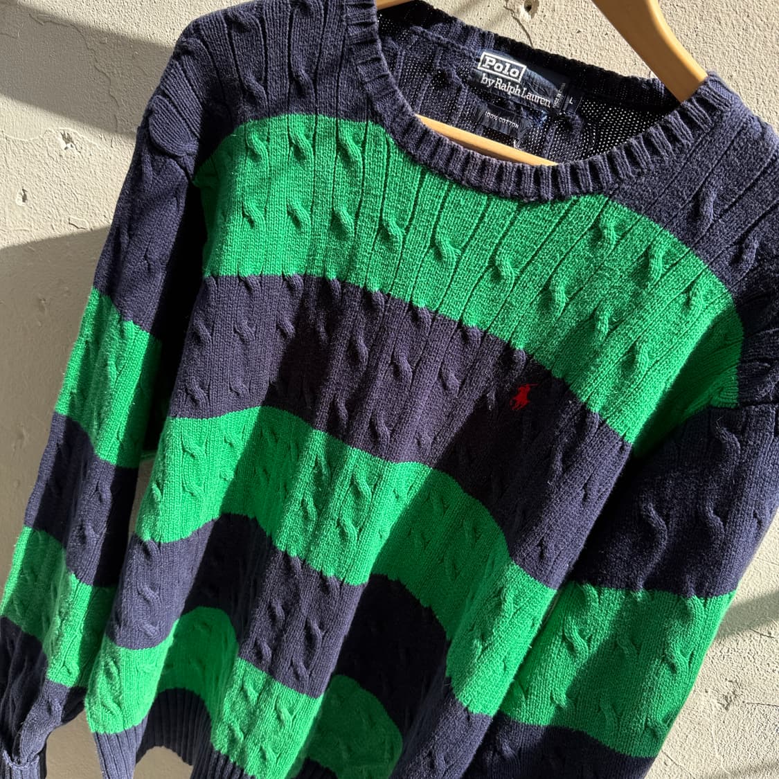 폴로 꽈배기 니트 상품이미지4