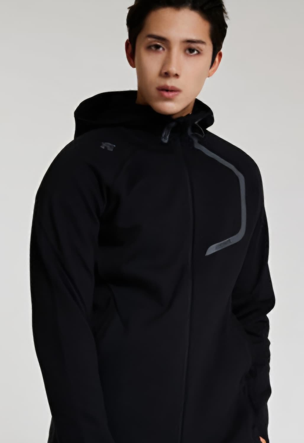 데상트 남녀공용 오가닉코튼 후드집업 L  상품이미지1