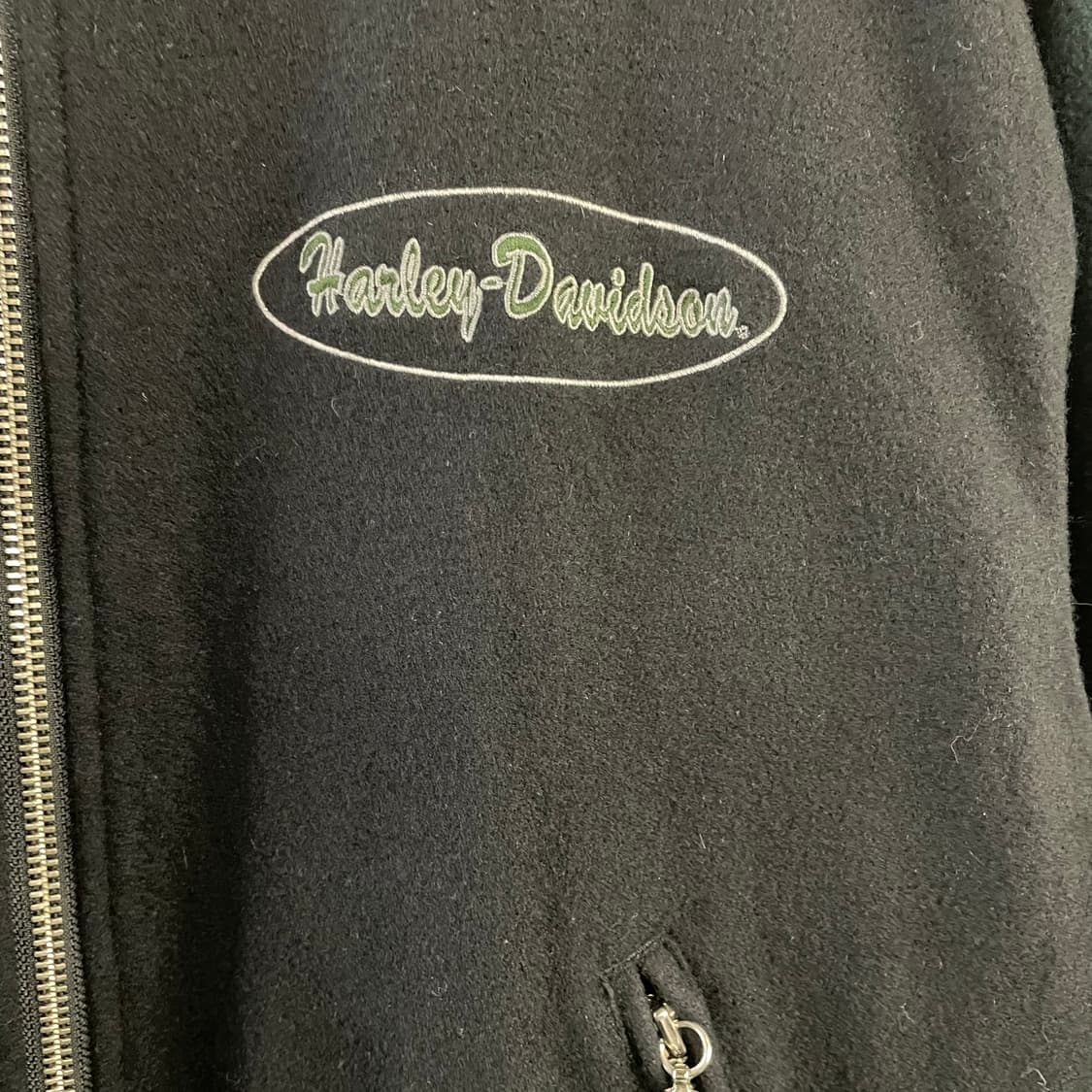 90s 할리데이비슨 울 바시티자켓 상품이미지6