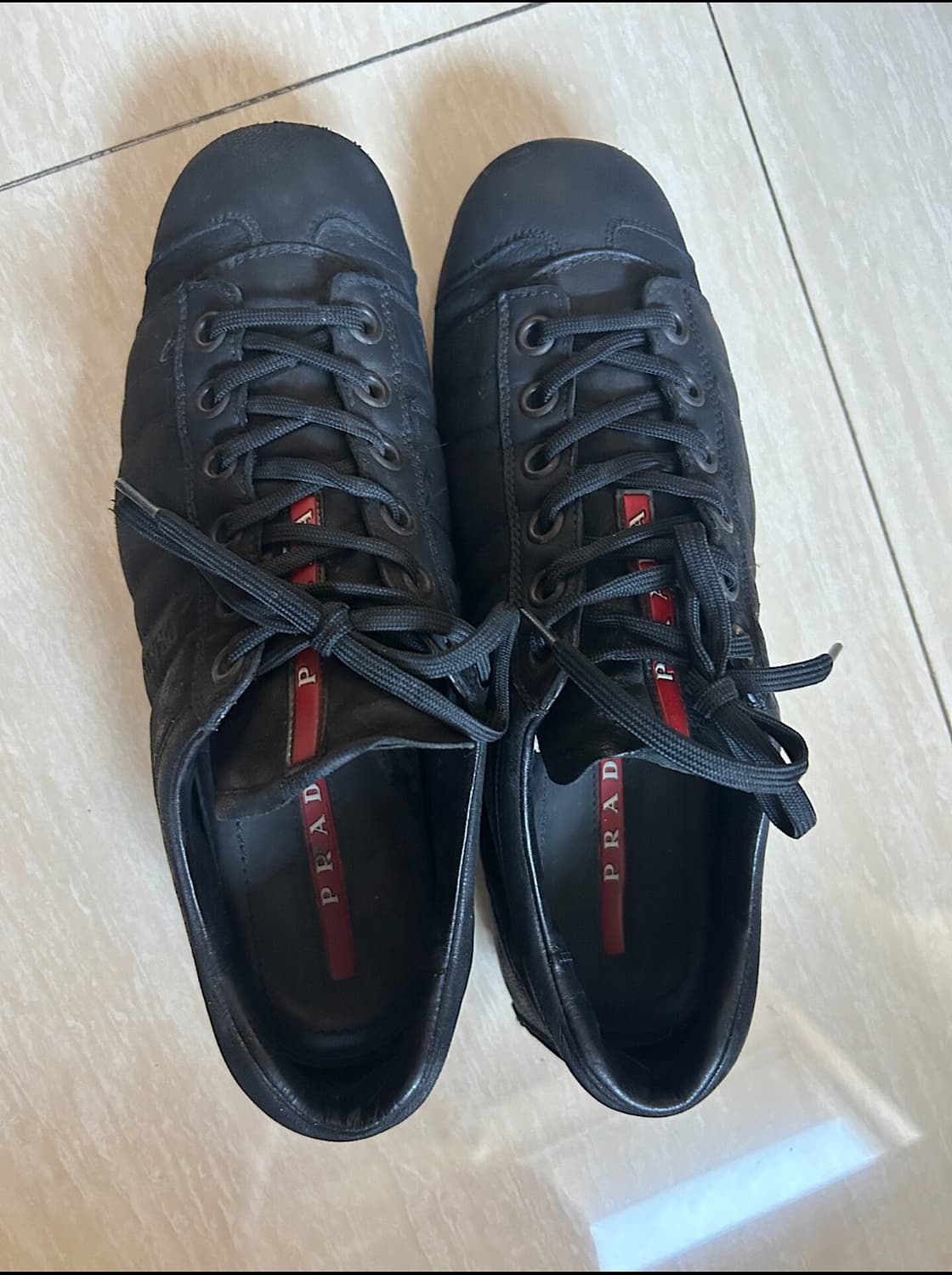 프라다 빈티지 스니커즈 7.5 상품이미지3