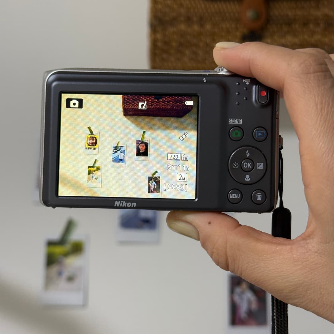 니콘 쿨픽스 s3400 빈티지 디카 디지털카메라 실버 상품이미지8