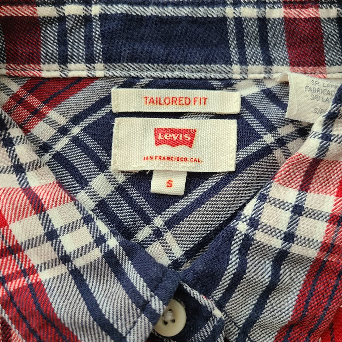 리바이스체크셔츠 상품이미지7