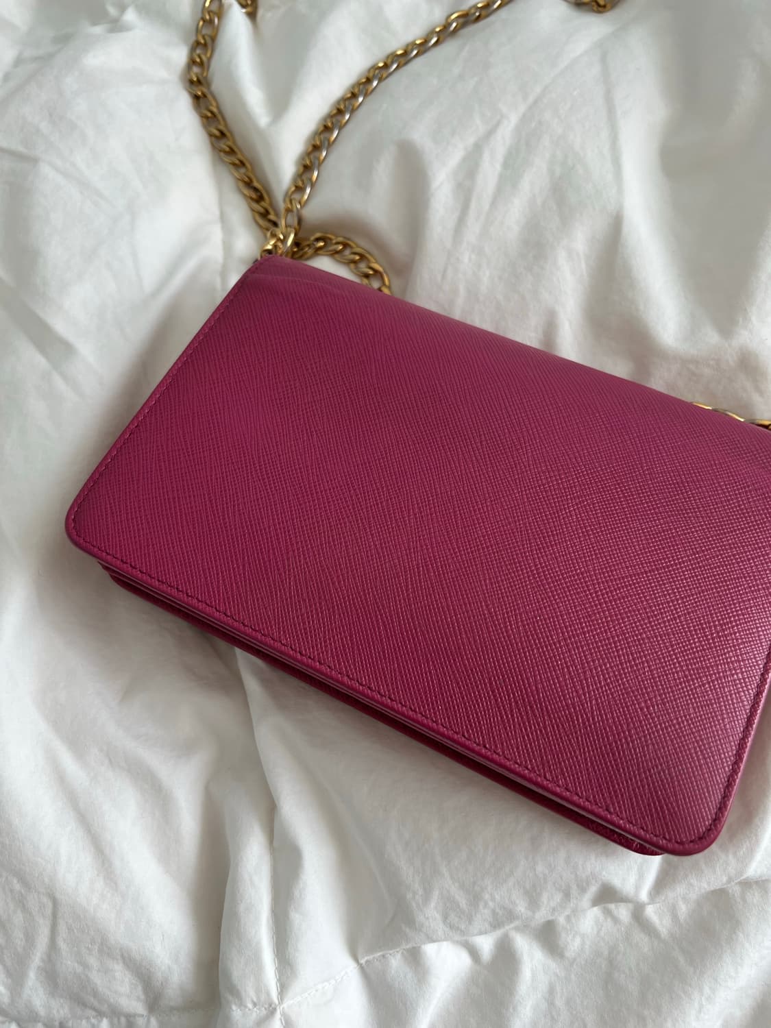 (정품)프라다 사피아노 레더 미니백  상품이미지7