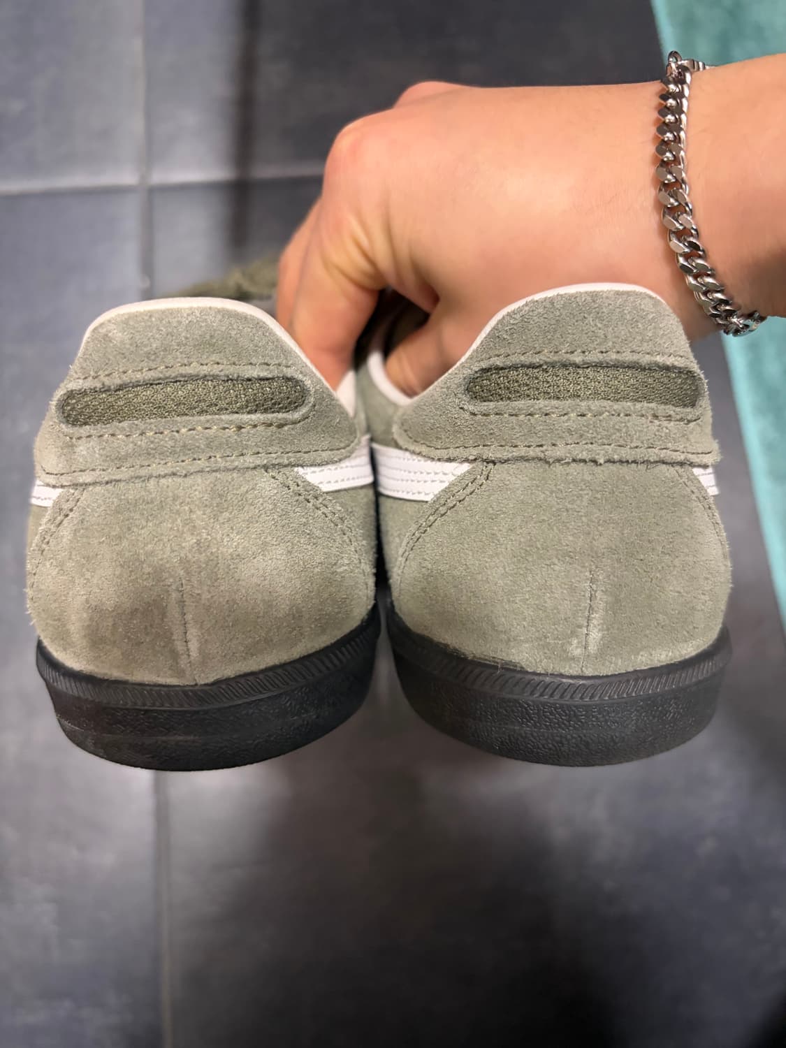 오니츠카타이거 토쿠텐 번트 그린 스니커즈(260) 상품이미지5