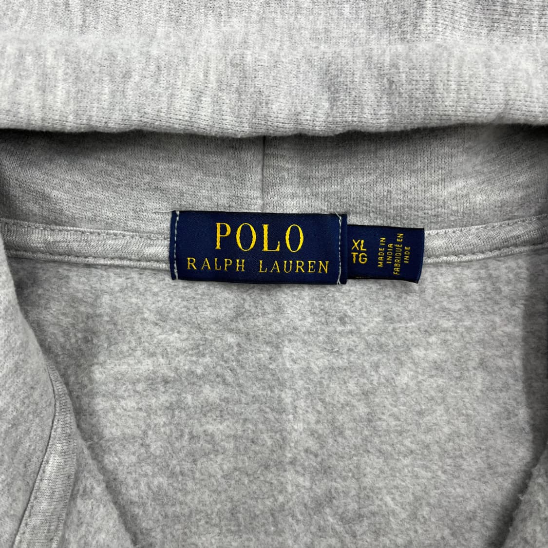 폴로 랄프로렌 네이비포니 그레이 후드 XL 상품이미지5