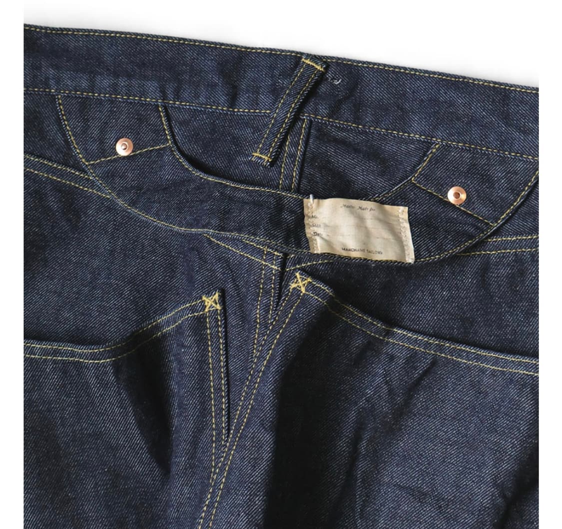 캐피탈 링고맨 인디고 팬츠 판매 새상품 상품이미지2