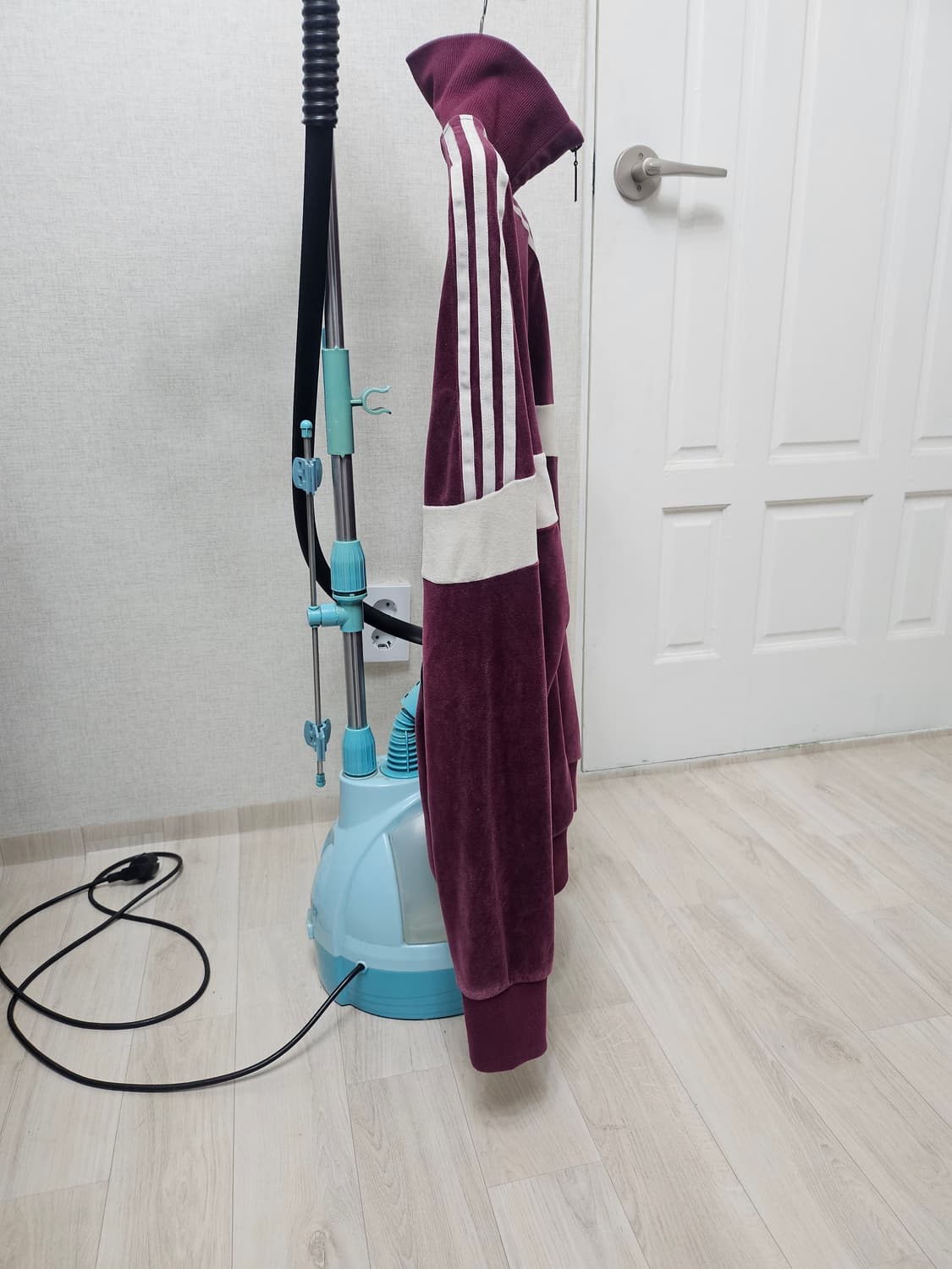 (105~110)XL☆우주매물☆아디다스 챌린저 벨루어[버건디] 트랙탑져지 상품이미지6