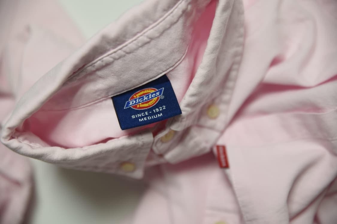 딕키즈(Dickies) 핑크 셔츠 M사이즈 상품이미지6