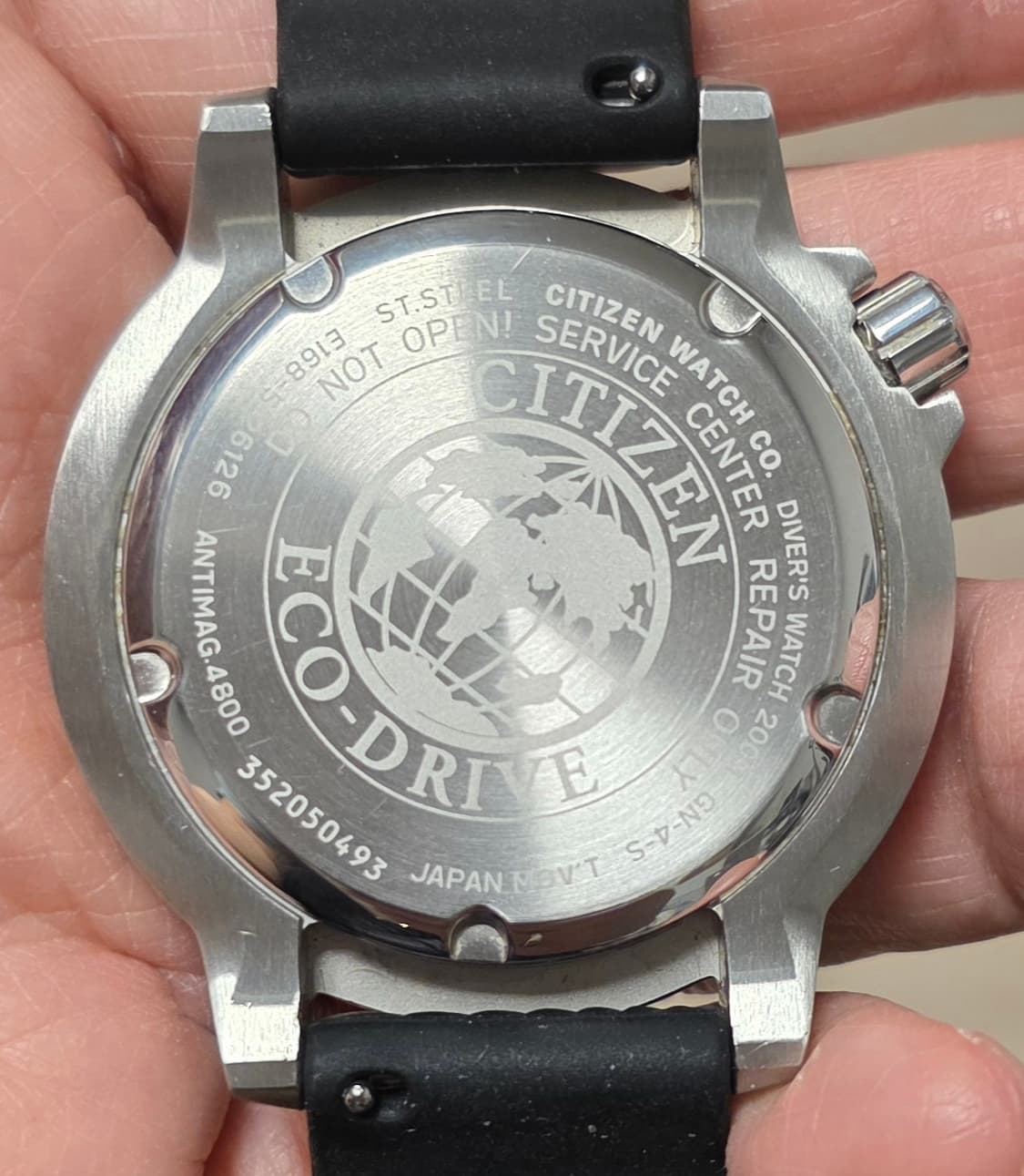 시티즌(CITIZEN) 프로마스터 다이버 태양광 에코 드라이브 시계 (풀 상품이미지4