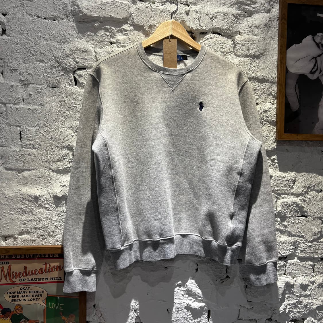 폴로 그레이 맨투맨 상품이미지1