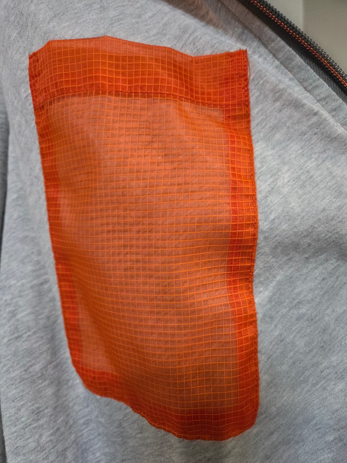 G-STAR 오렌지색 시스루 바람막이 점퍼(XS) 상품이미지7