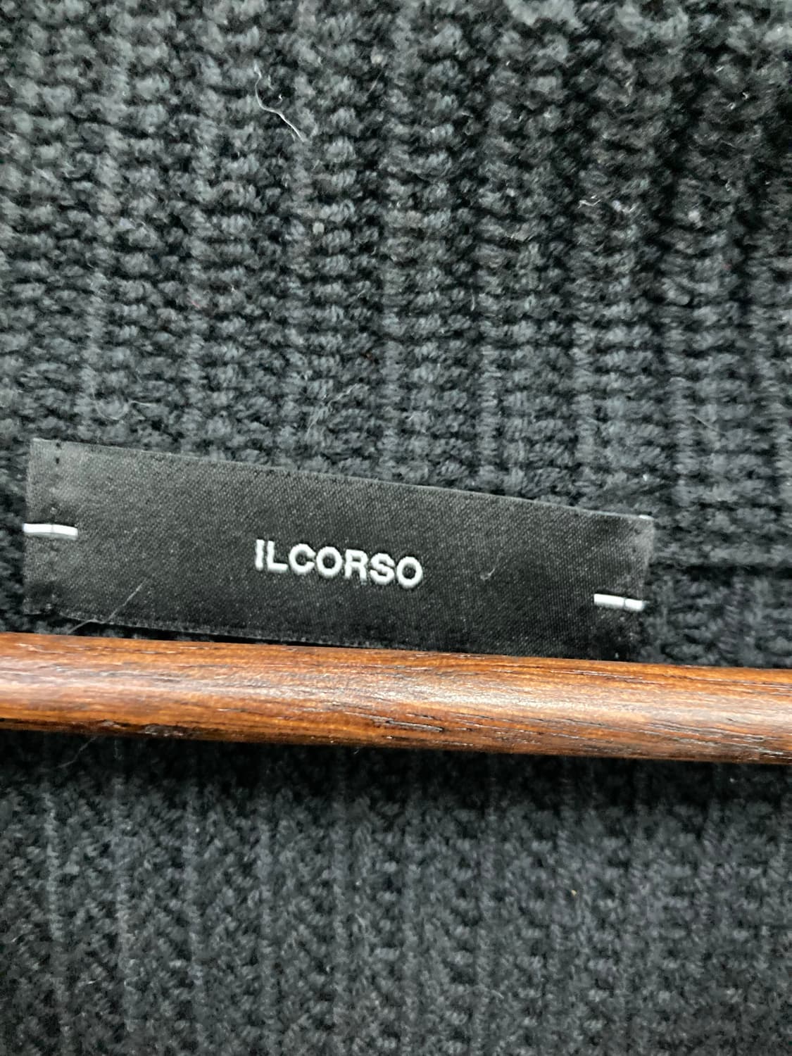 Ilcorso 반집업 니트 상품이미지3