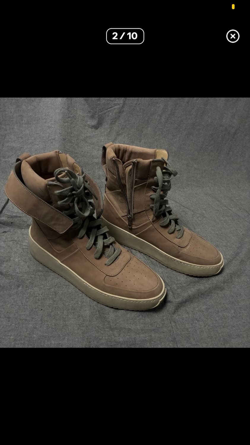 Fear of God 밀리터리 스니커즈 하이탑 상품이미지2