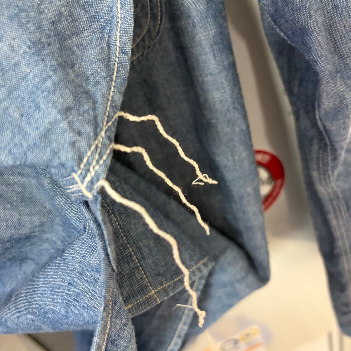 오어슬로우 샴브레이 멀티버튼 판매 상품이미지7