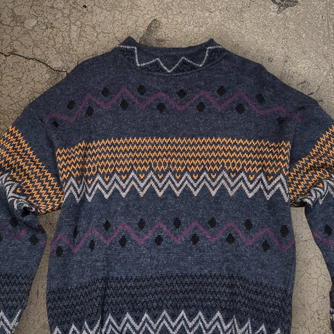 80s Kennington 페어아일 스웨터 MADE IN ITALY 상품이미지2