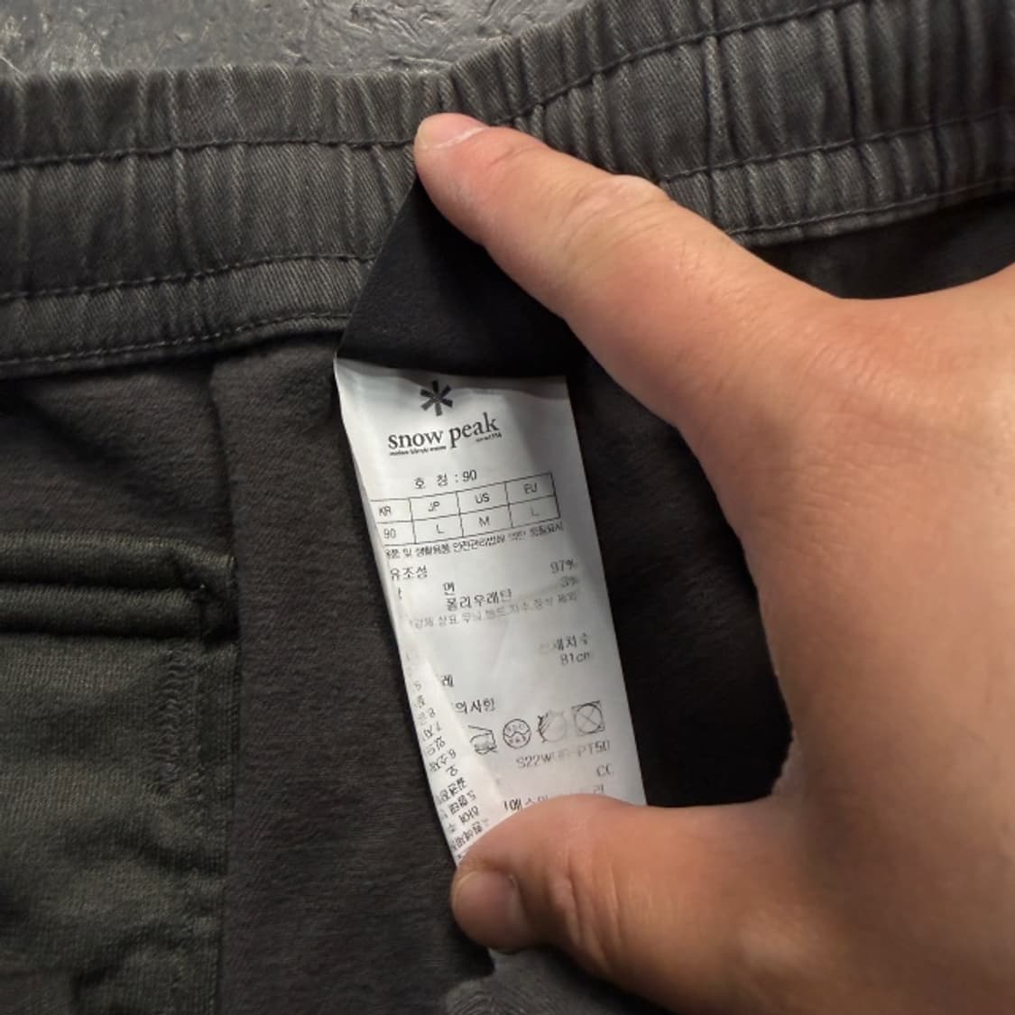 100 스노우피크 치노팬츠  상품이미지4