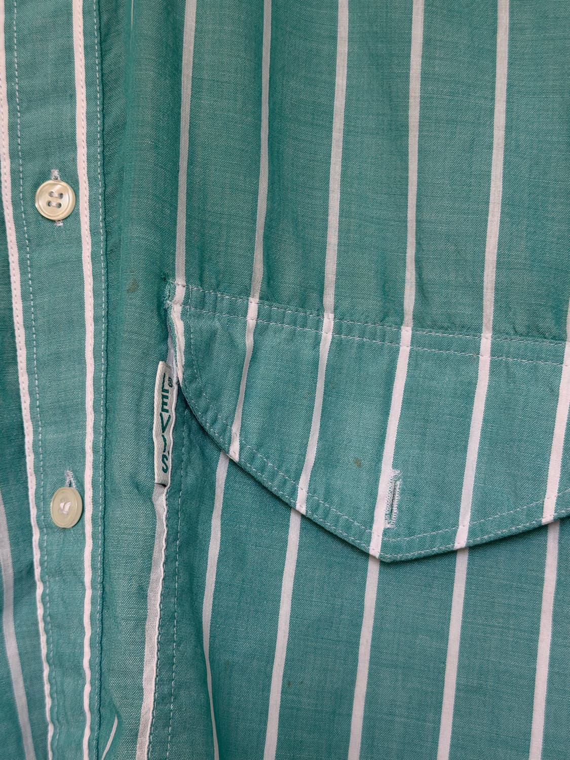 LEVI'S 실버라벨 오버핏 코튼셔츠 상품이미지8