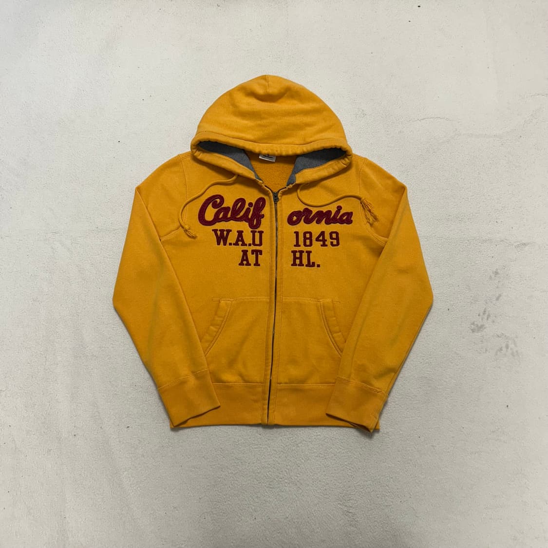 Who.A.U Mustard Zip Hoodie 상품이미지4