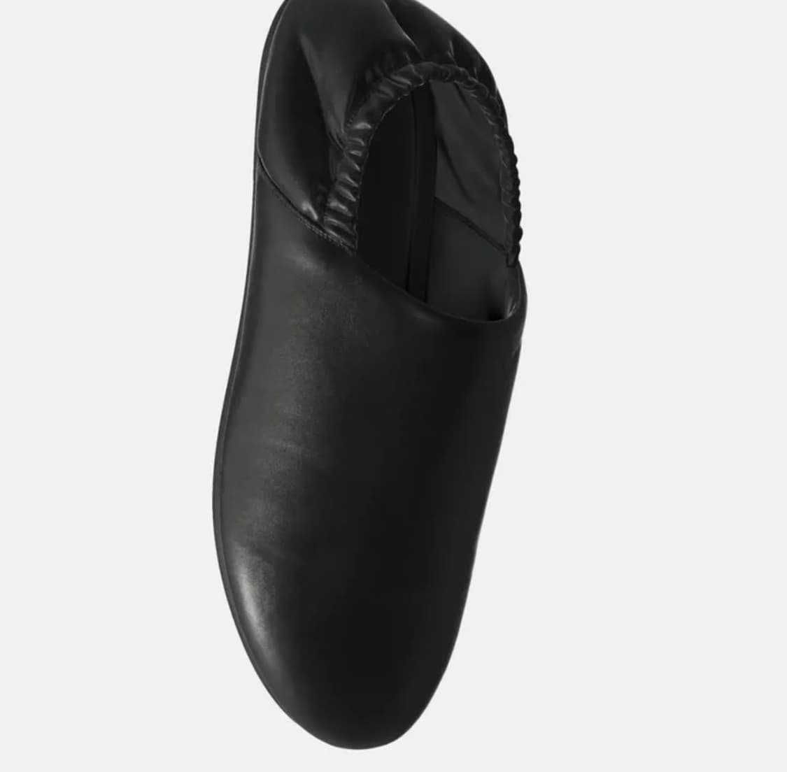 자라 x 나누시카 레더 로퍼 블랙 상품이미지1