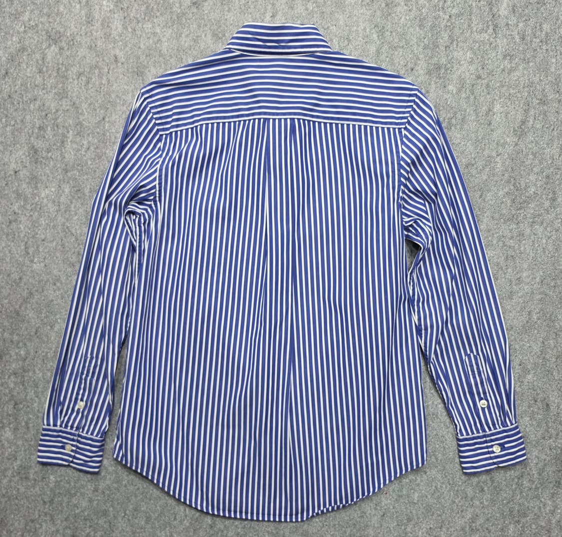 폴로 랄프로렌 블루 스트라이프 셔츠 걸즈 L 상품이미지2