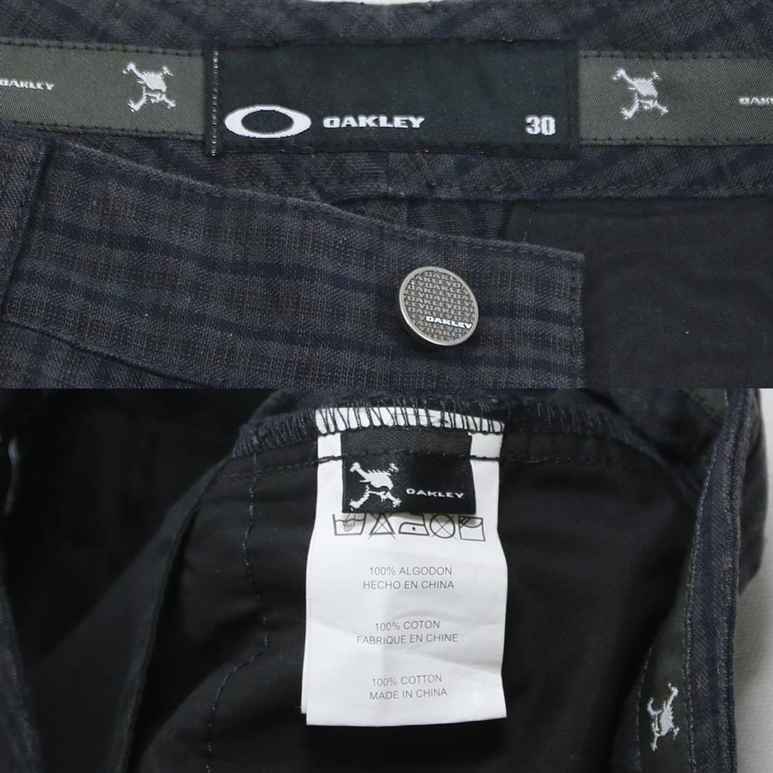 OAKLEY 체크 팬츠 (남성용 29.5) 상품이미지5