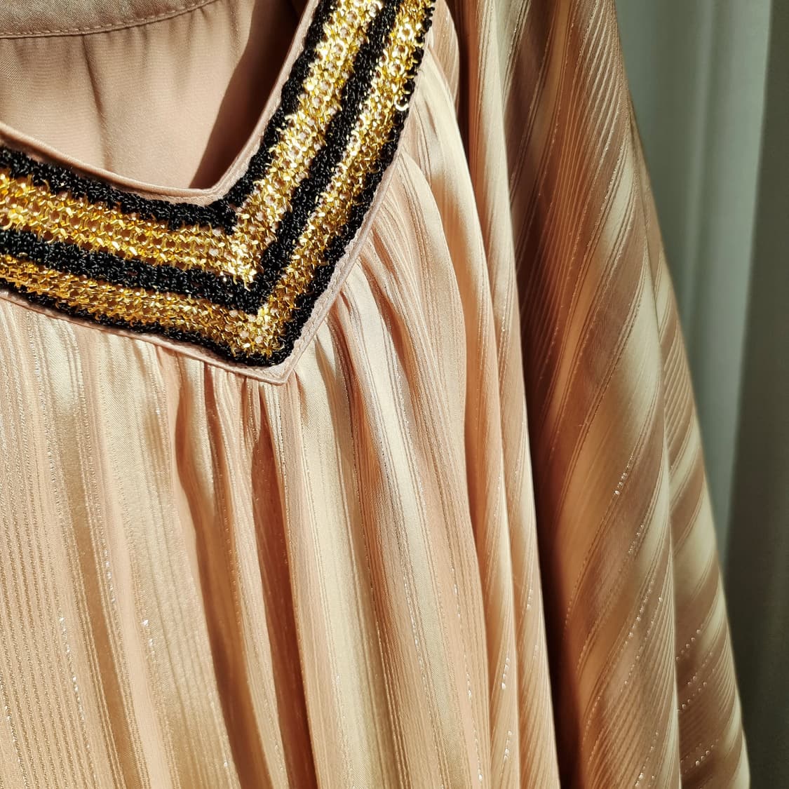 Petit Poudre 금사 드레이핑 셔링 원피스 드레스 (프리) 새상품 상품이미지7