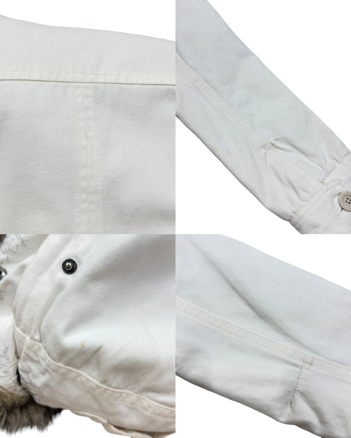 아베크롬비 빈티지 Y2K 딱붙핏 울프죠 퍼 갸루 후드 봄버 자켓 S 상품이미지6