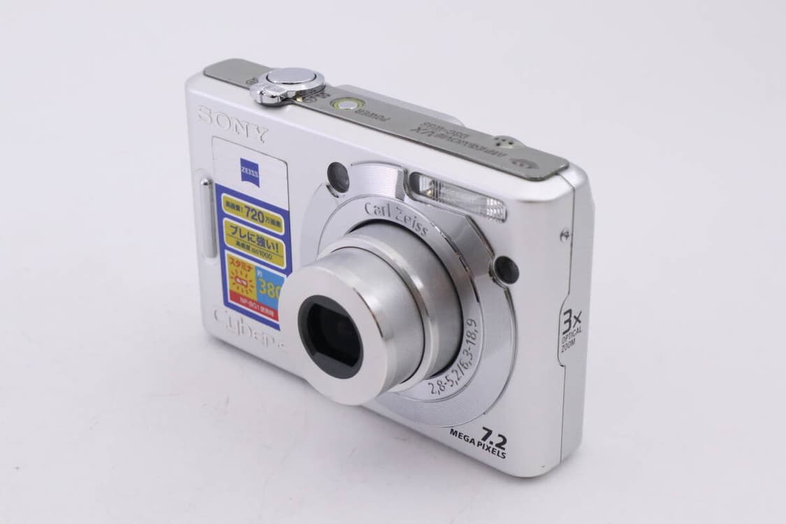 SONY DSC-W35 소니 사이버 샷 컴팩트 디지털 카메라 실버 상품이미지2