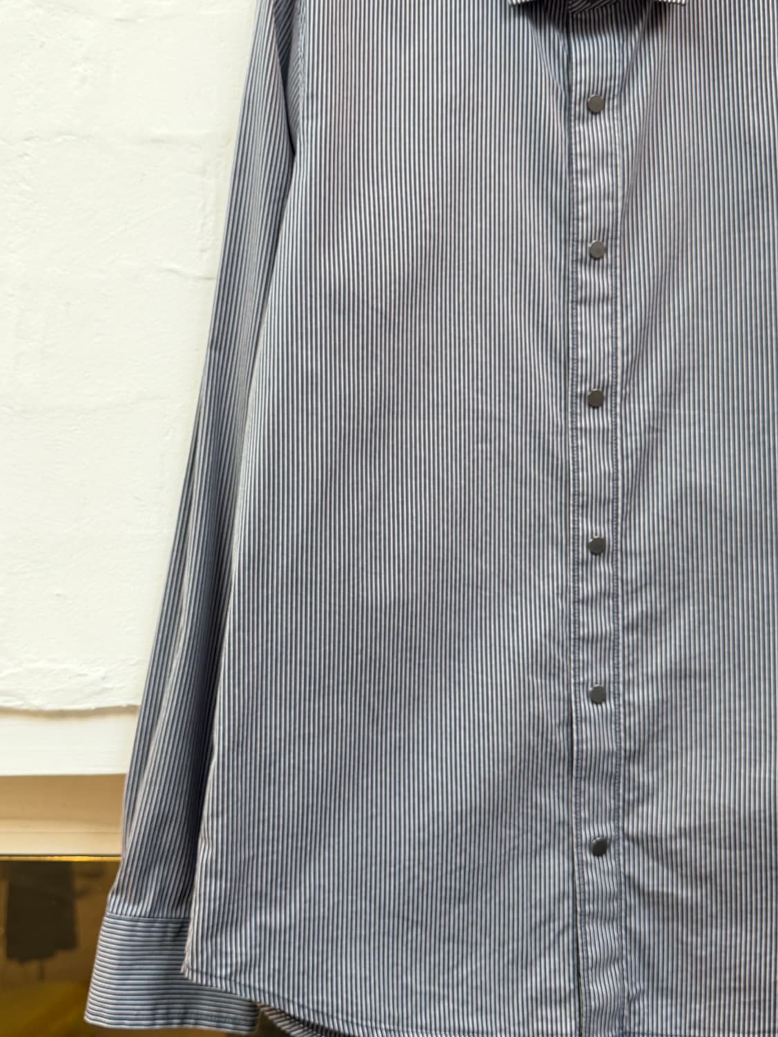 Armani Exchange 스트라이프 슬림 셔츠 M 상품이미지4