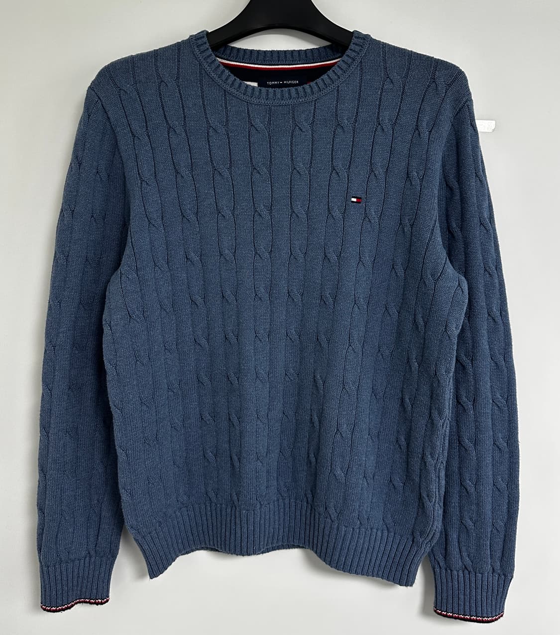 [타미힐피거] 남성 케이블 니트 M사이즈  상품이미지1