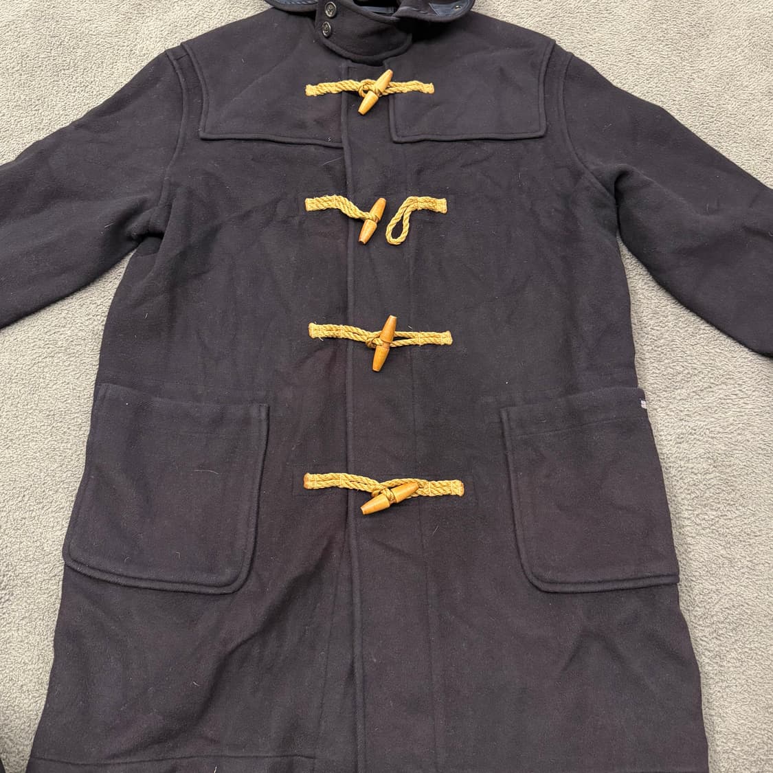 [정품/100] 폴로진스 후드 더플 코트 c1 상품이미지3