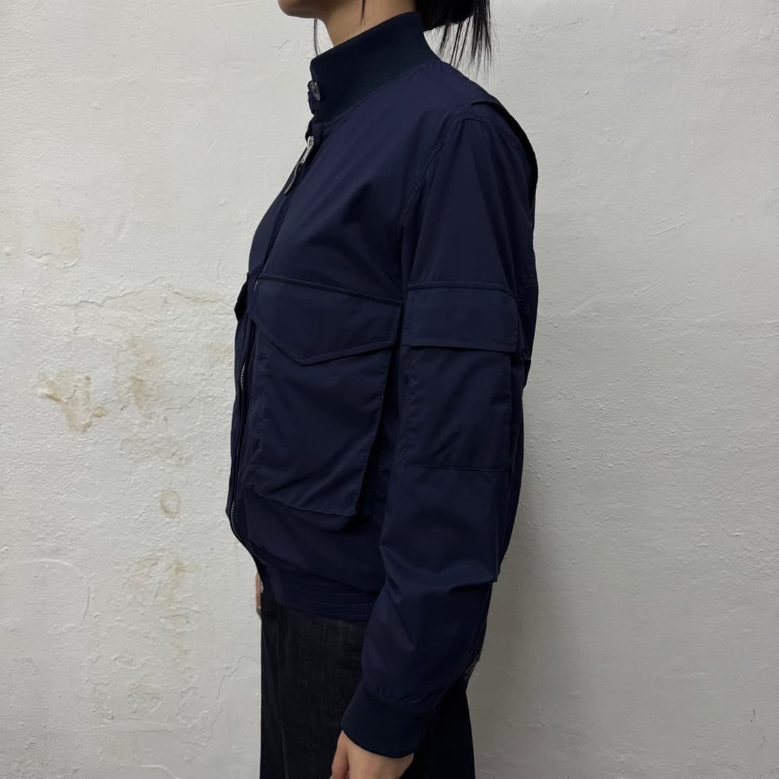 빔즈+(BEAMS PLUS) 다크네이비컬러 코마츠 립스탑 WEP 자켓 상품이미지2