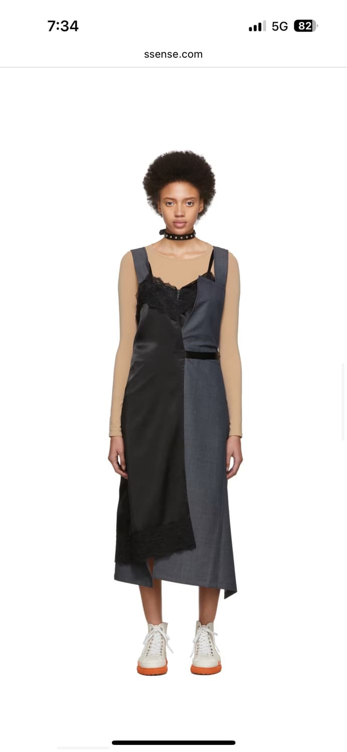 준야와타나베 Junya Watanabe  슬리브리스 드레스 xs 상품이미지1