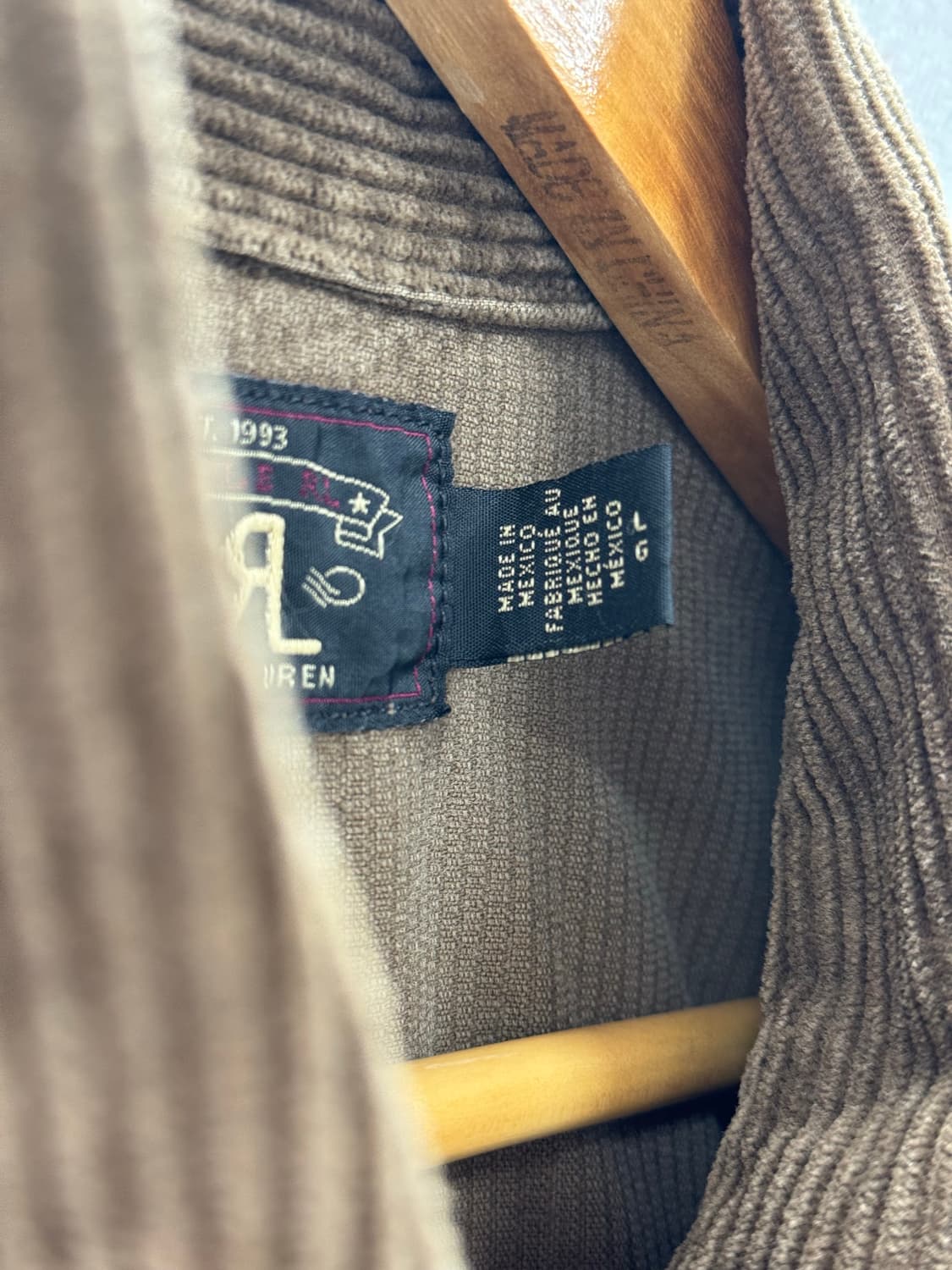 더블알엘 리페어 코듀로이 자켓 / L 상품이미지3