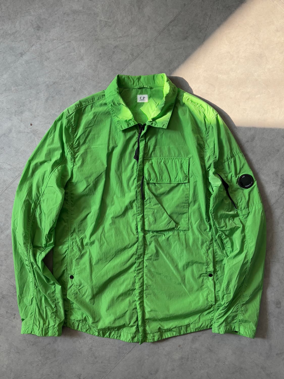 CP 컴퍼니 그린 나일론 자켓 상품이미지2