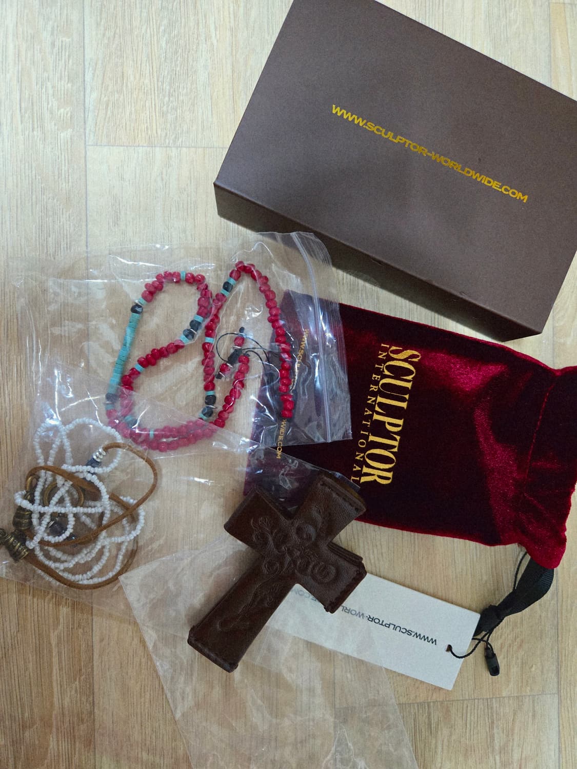 스컬프터 에디하디 지갑 십자가 판매 새상품 상품이미지1