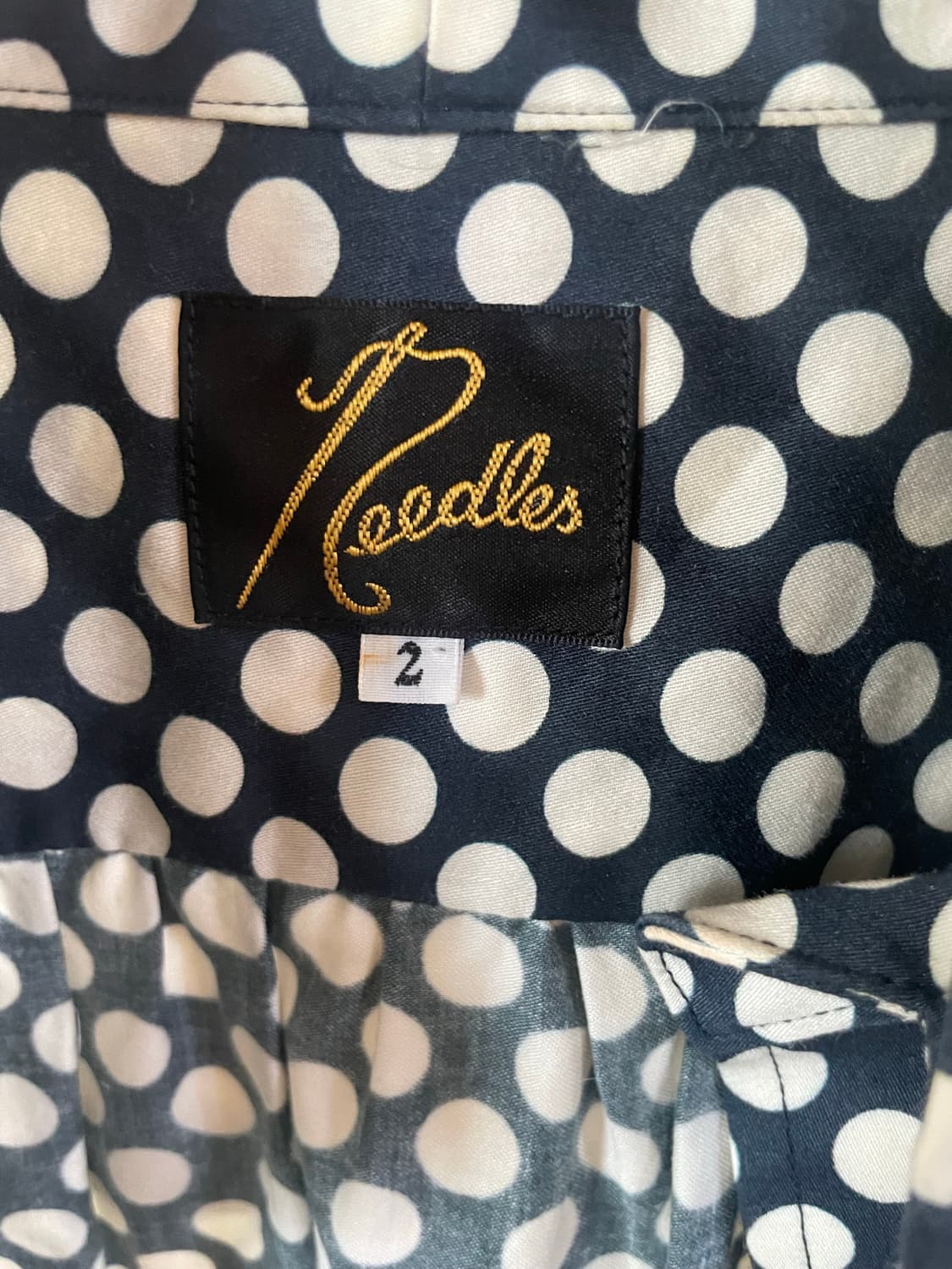 니들스 애스콧 도트 셔츠 상품이미지6